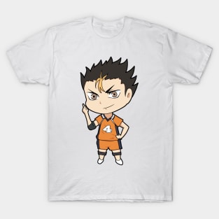 Yu Nishinoya Chibi Design. T-Shirt